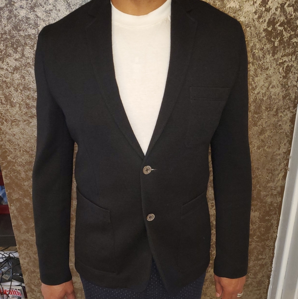 Men's Knitted Versace Collection Blazer